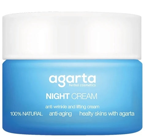 Agarta Doğal Yaşlanma Karşıtı Anti-Age Gece Kremi Su Bazlı 50 ML Night (Kırışıklık - Sıkılaştırıcı)
