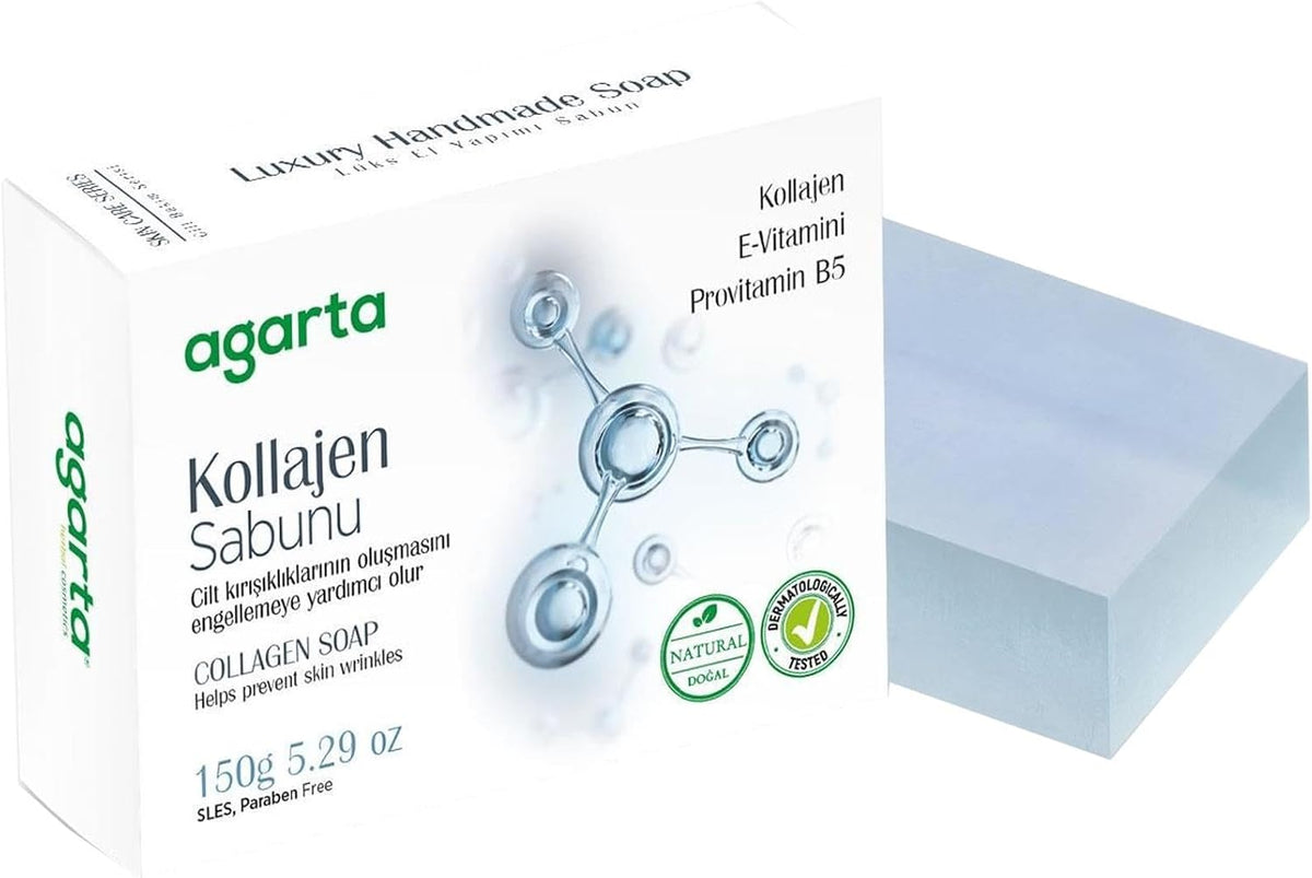 Agarta El Yapımı Doğal Sabun 150GR Kollajen