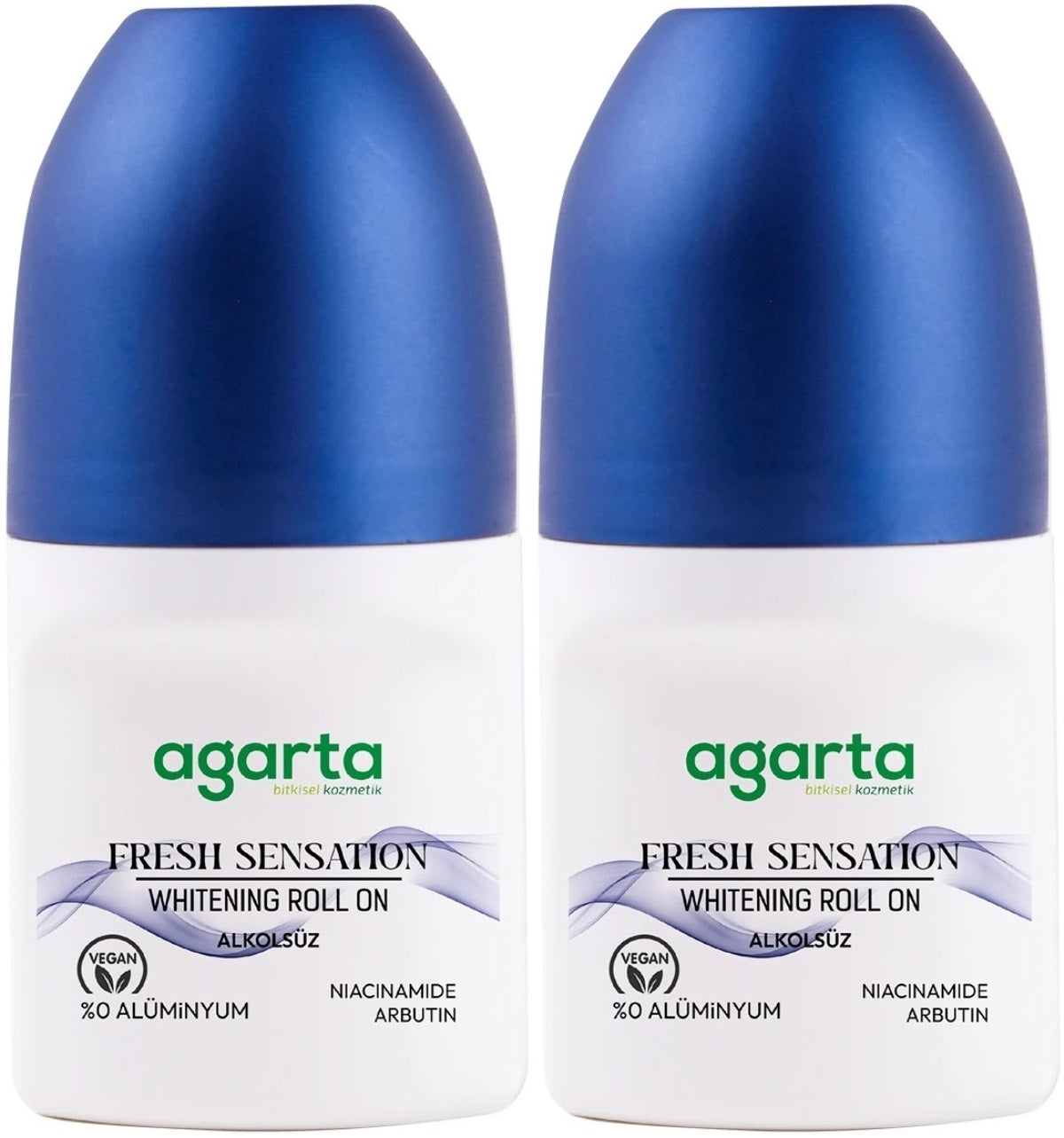 Agarta Roll-On Erkek 50 ML Fresh Sensatıon (24 Saat Etkili Ter Kokusu Önleyici) (2 Li Set)