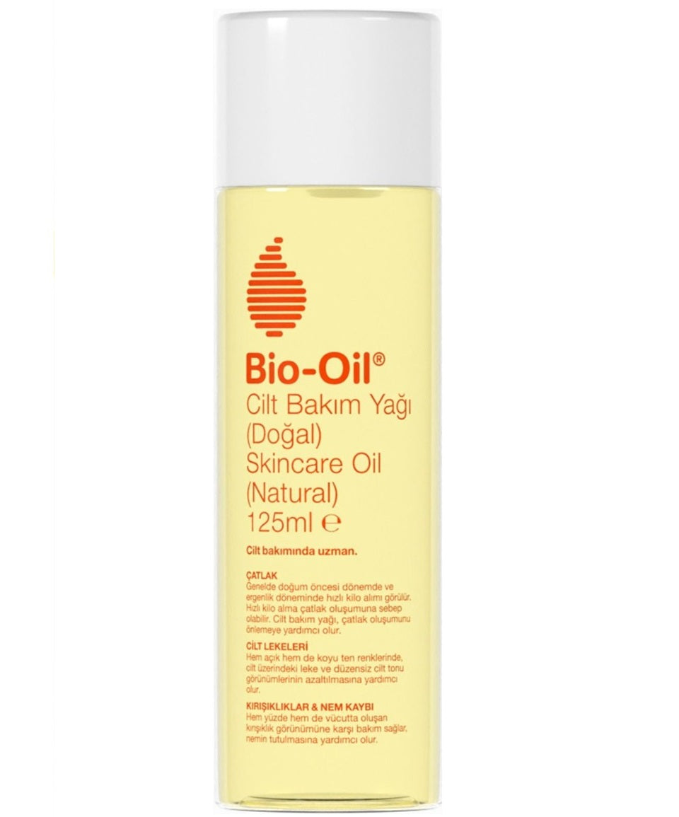 Bio-Oil %100 Natural Çatlak Karşıtı & Leke Karşıtı Nemlendirici Doğal Cilt Bakım Yağı 125ML