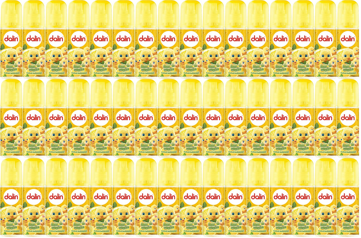 Dalin Bebek Kolonyası 150ML Limon Çiçeği (Limon-Bergomat-Papatya) (48 Li Set)