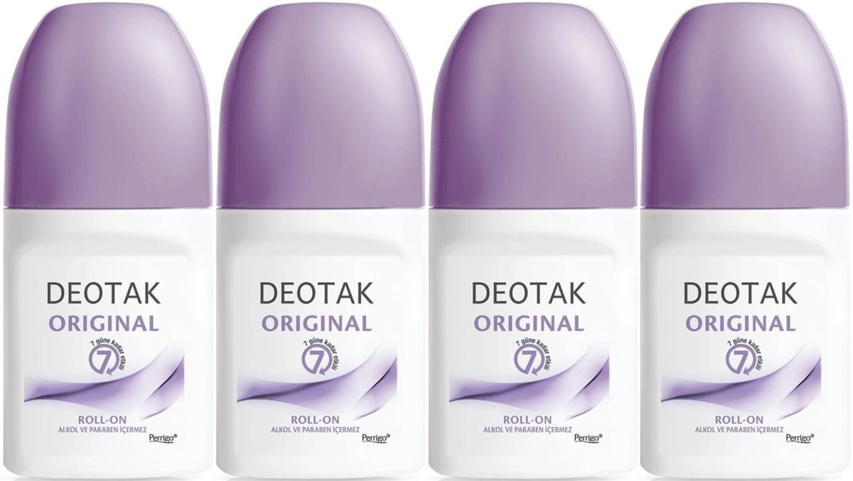 Deotak Roll-On 35ML Original (Women/Kadın) (4 Lü Set)