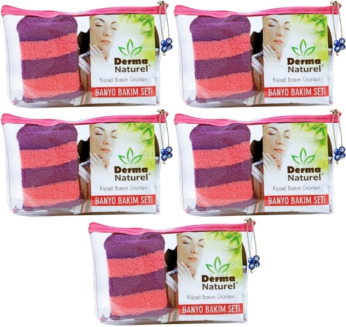 Derma Naturel Banyo Bakım Seti 4 Parça (5 Li Set)