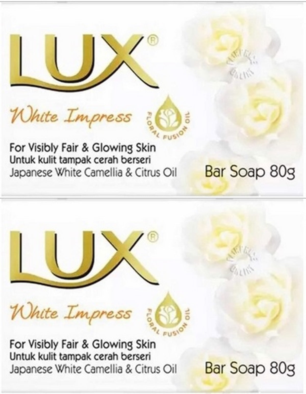 Lux Sabun 80GR Bright Impress (Etkileyici Parlaklık) (2 Li Set)