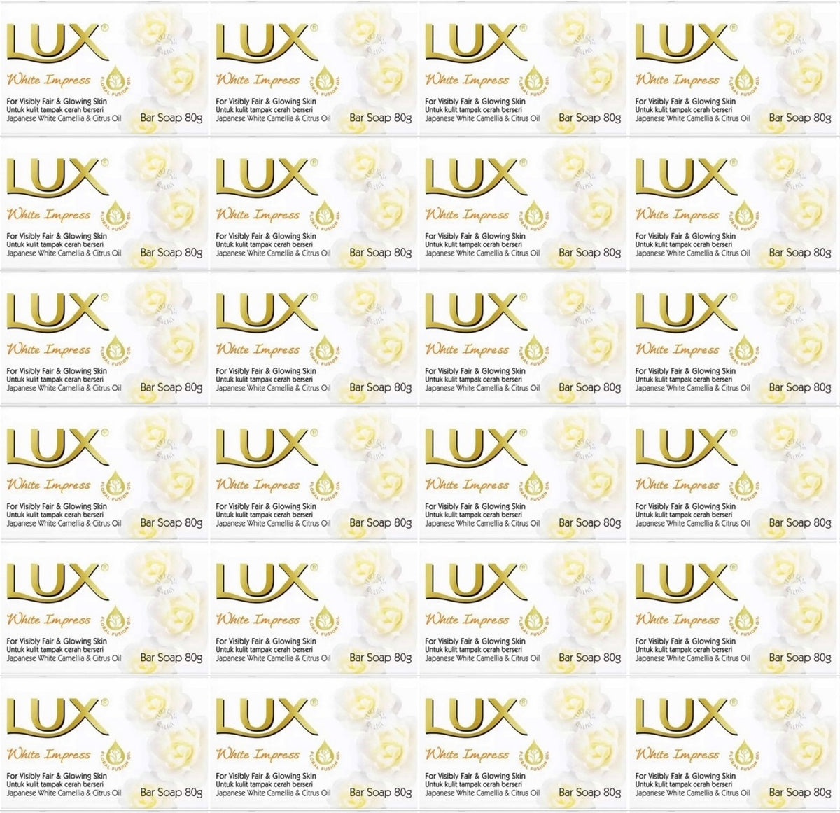Lux Sabun 80GR Bright Impress (Etkileyici Parlaklık) (24 Lü Set)
