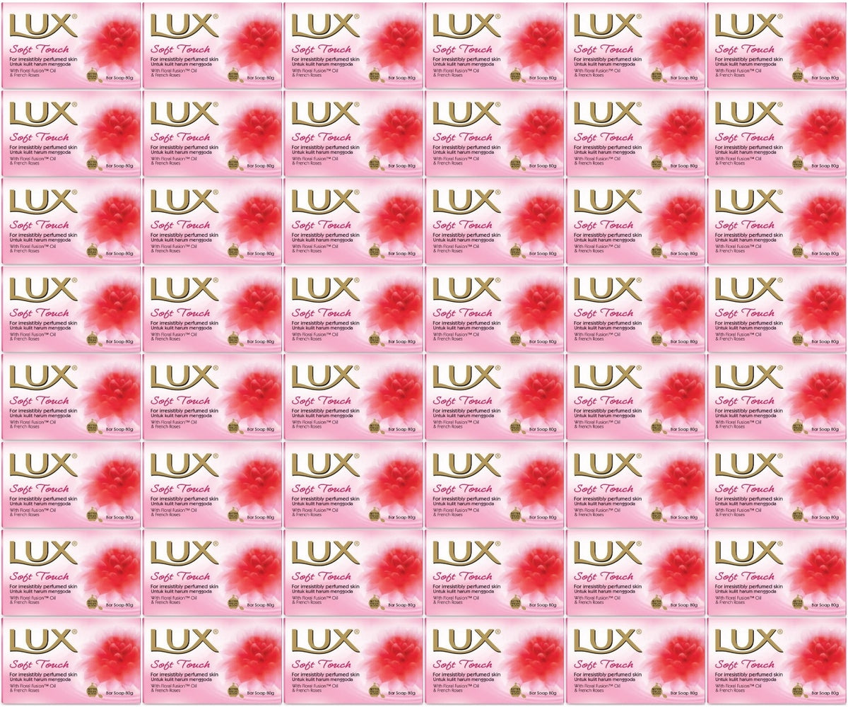 Lux Sabun 80GR Soft Touch (Yumuşak Dokunuş) (48 Li Set)