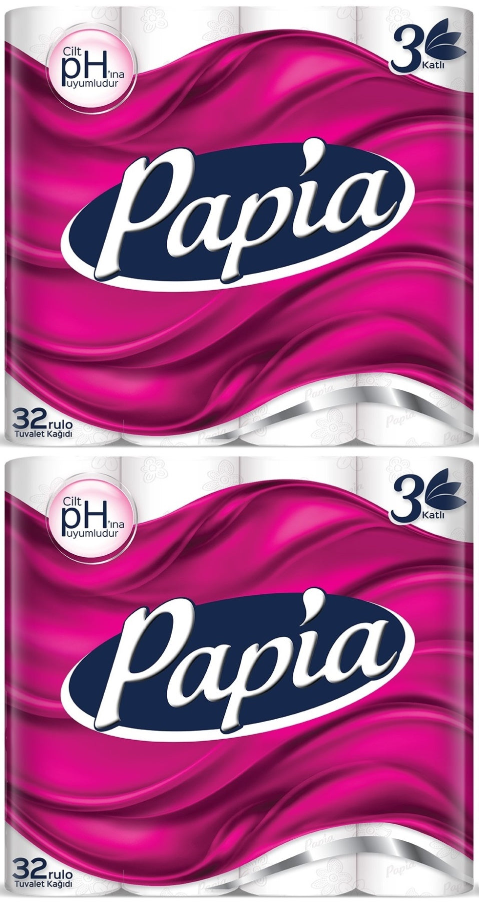 Papia Tuvalet Kağıdı (3 Katlı) 64 Lü Pk (2Pk*32)