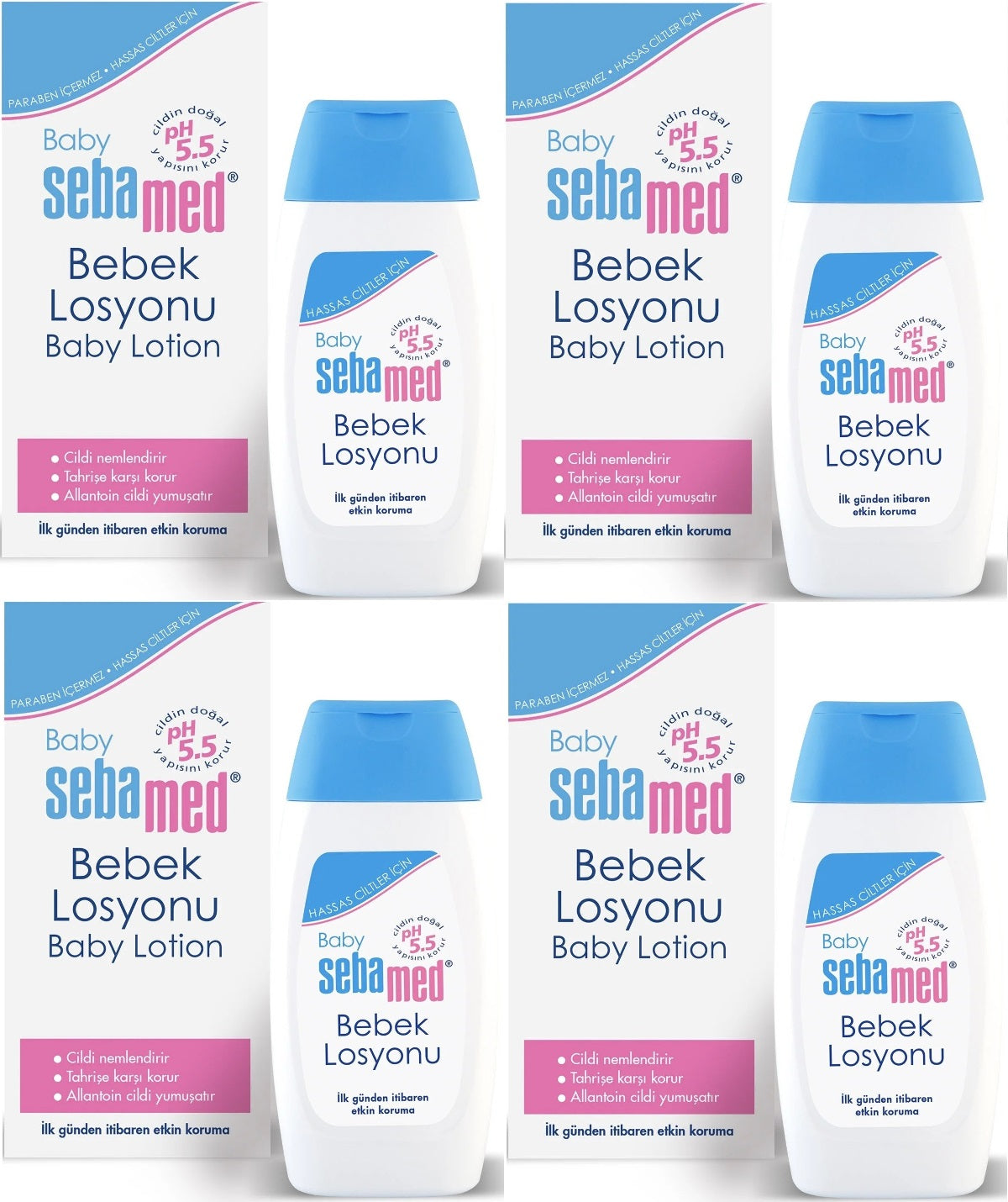 Sebamed Bebek Losyonu 200ML (4 Lü Set)