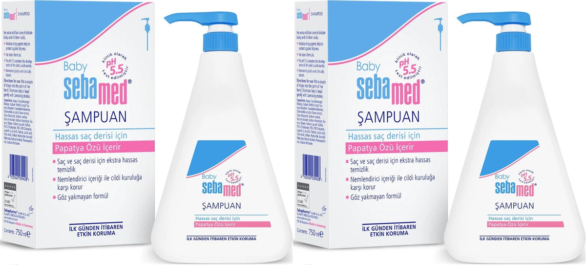 Sebamed Bebek Şampuanı 750ML Pompalı (Fırsat Pk) (2 Li Set)