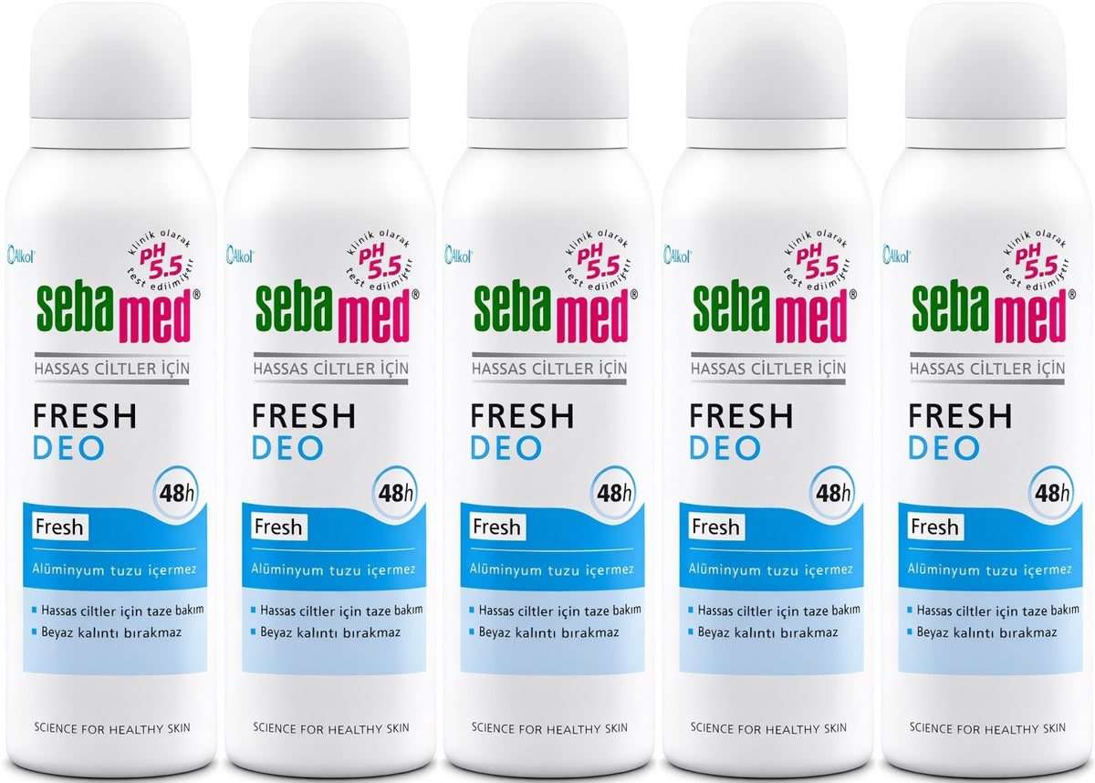 Sebamed Deodorant Aerosol 150 ML Fresh (5 Li Set)