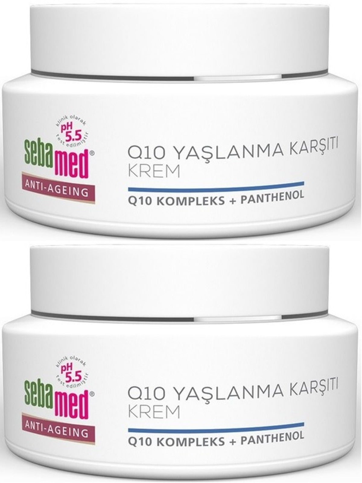Sebamed Q10 Yaşlanma ve Kırışıklık Karşıtı Koruyucu Anti-Age Krem 50ML (2 Li Set)
