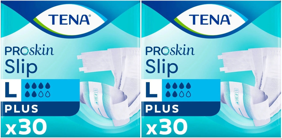Tena Proskin Slip Plus Bel Bantlı Yetişkin Bezi L - Büyük - Large 60 Adet