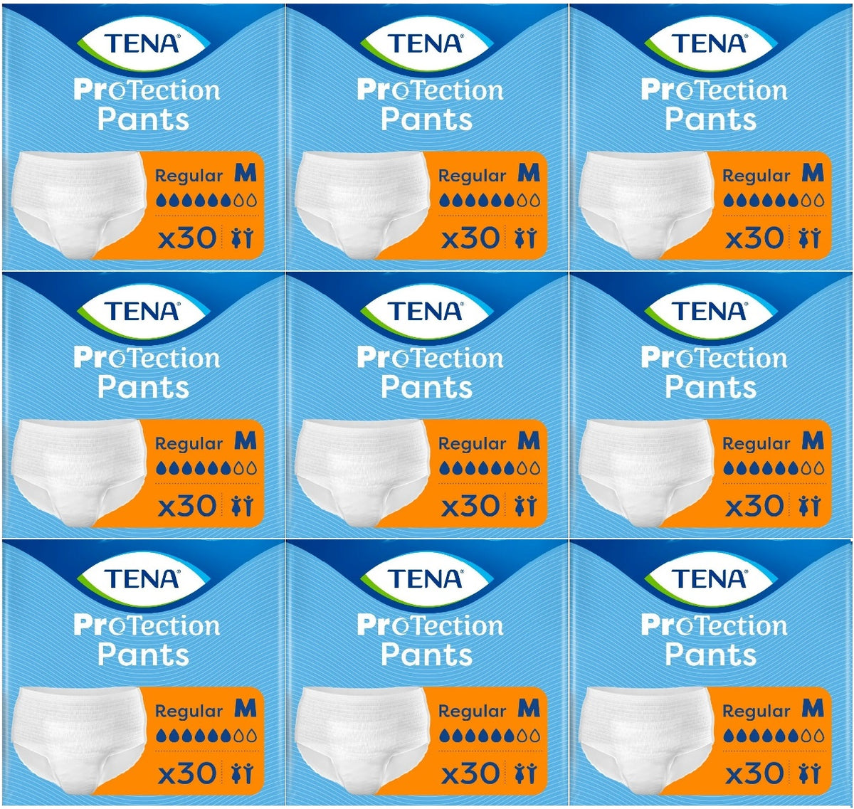 Tena ProTection Pants Regular Emici Külot Yetişkin Bezi M - Orta - Medium 270 Adet