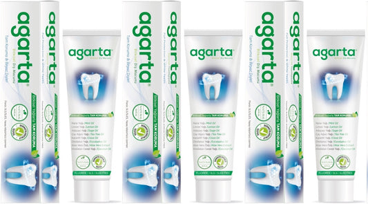 Agarta Doğal Diş Macunu 100ML Bitki Özlü (3 Lü Set)