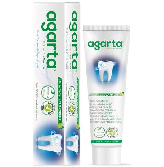 Agarta Doğal Diş Macunu 100ML Bitki Özlü