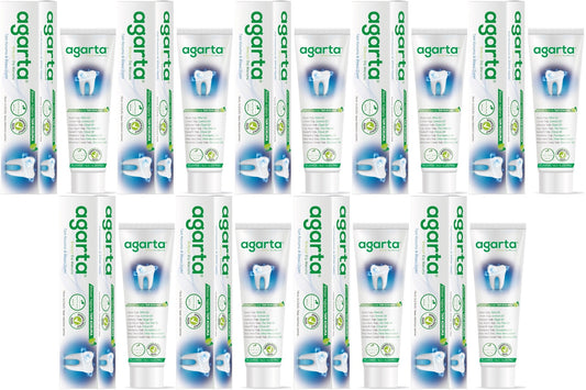 Agarta Doğal Diş Macunu 100ML Bitki Özlü (9 Lu Set)