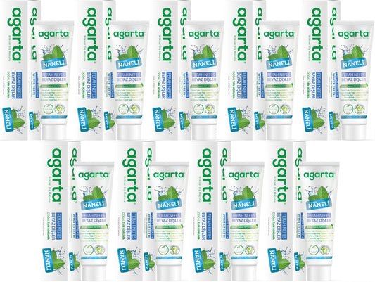 Agarta Doğal Diş Macunu 100ML Naneli (9 Lu Set)