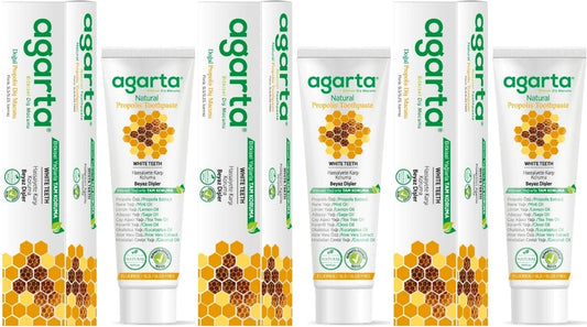 Agarta Doğal Diş Macunu 100ML Propolis (3 Lü Set)