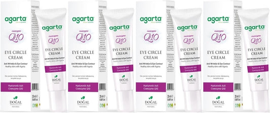 Agarta Doğal Göz Altı Kırışıklık ve Koyu Halka Yaşlandırma Karşıtı Antiaging Kremi 20 ML (4 Lü Set)