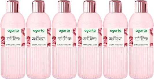 Agarta Doğal Gül Suyu 400ML (6 Lı Set)