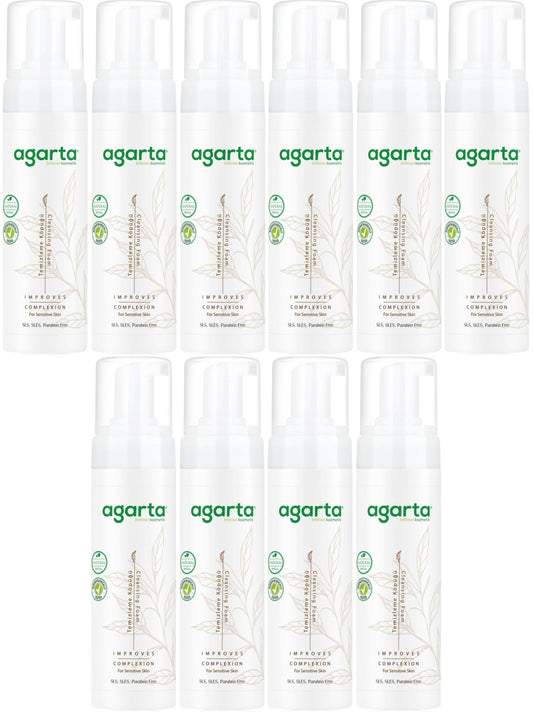 Agarta Doğal Yüz Temizleme Köpüğü 225ML (9 Lu Set)