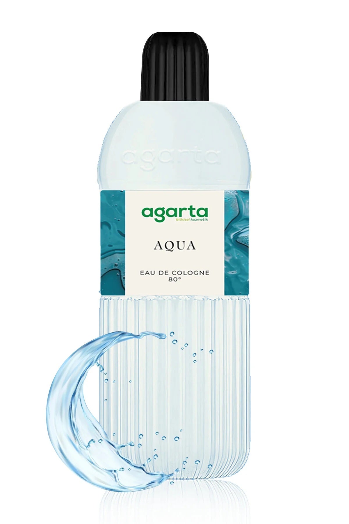 Agarta Kolonya 400 ML Aqua 80 Derece Pet Şişe