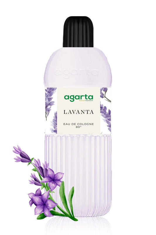 Agarta Kolonya 400 ML Lavanta 80 Derece Pet Şişe