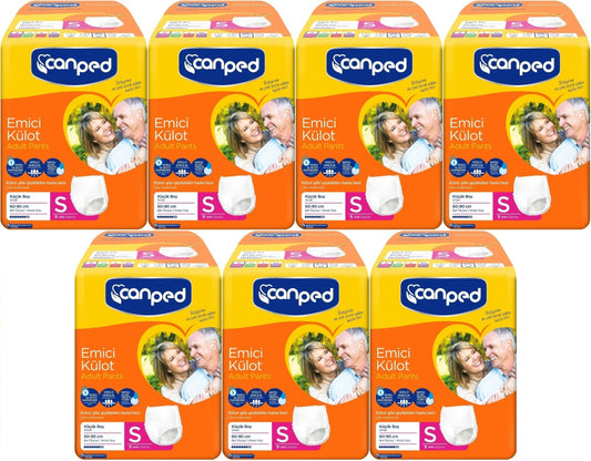 Canped Emici Külot Yetişkin Bezi S-Küçük Small 63 Adet (7PK*9)
