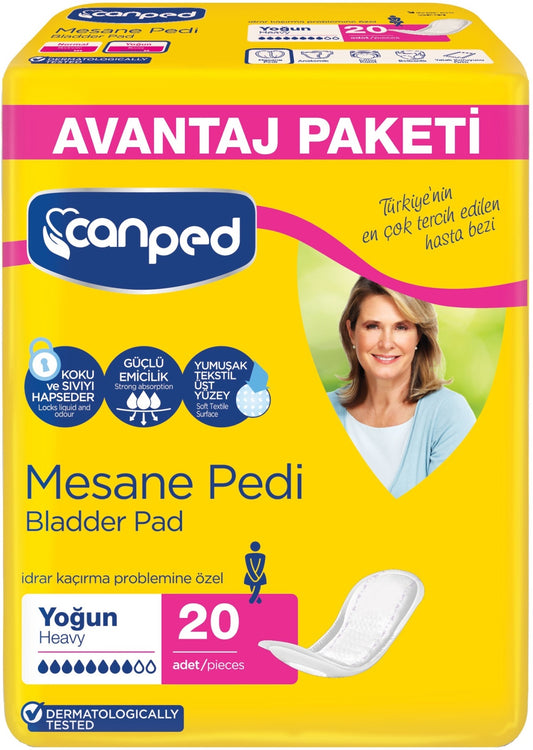 Canped Mesane Pedi Avantaj Pk Klasik L - Large - Büyük Boy Yoğun (İç Adet 20 Li) Tekli Pk