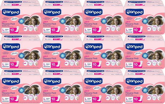 Canped Mesane Pedi Ultra L - Large - Büyük - Yoğun 120 Adet (12PK*10)