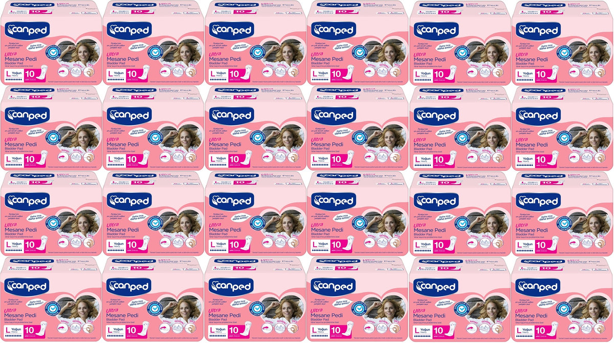 Canped Mesane Pedi Ultra L - Large - Büyük - Yoğun 240 Adet (24PK*10)