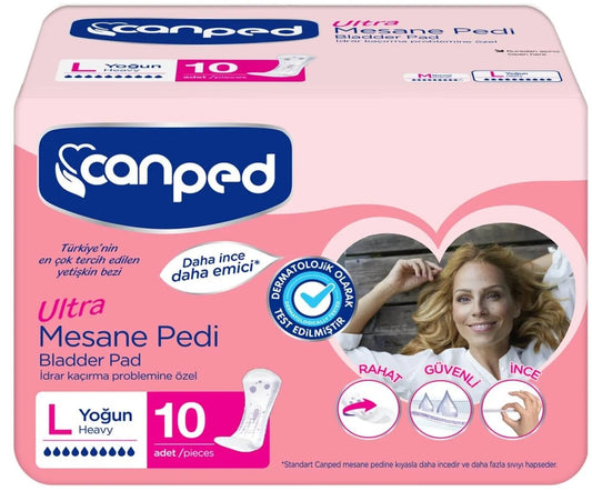 Canped Mesane Pedi Ultra L - Large - Büyük - Yoğun (İç Adet 10) Tekli Pk