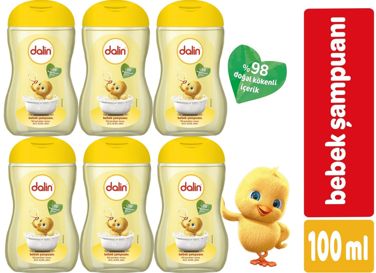 Dalin Bebek Şampuanı Klasik 100ML (6 Lı Set)
