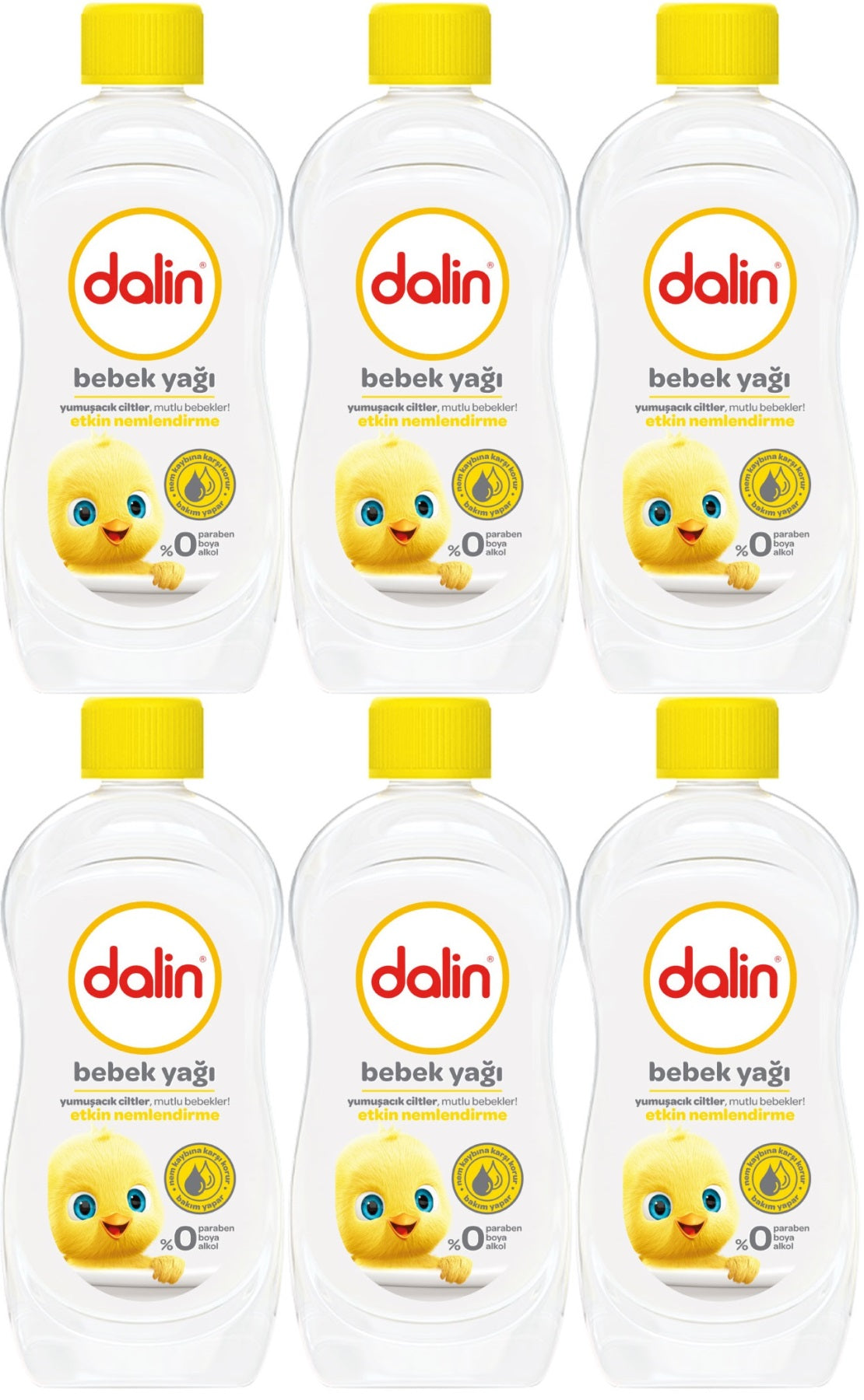 Dalin Bebek Yağı 300ML Klasik Etkin Nemlendirici (6 Lı Set)