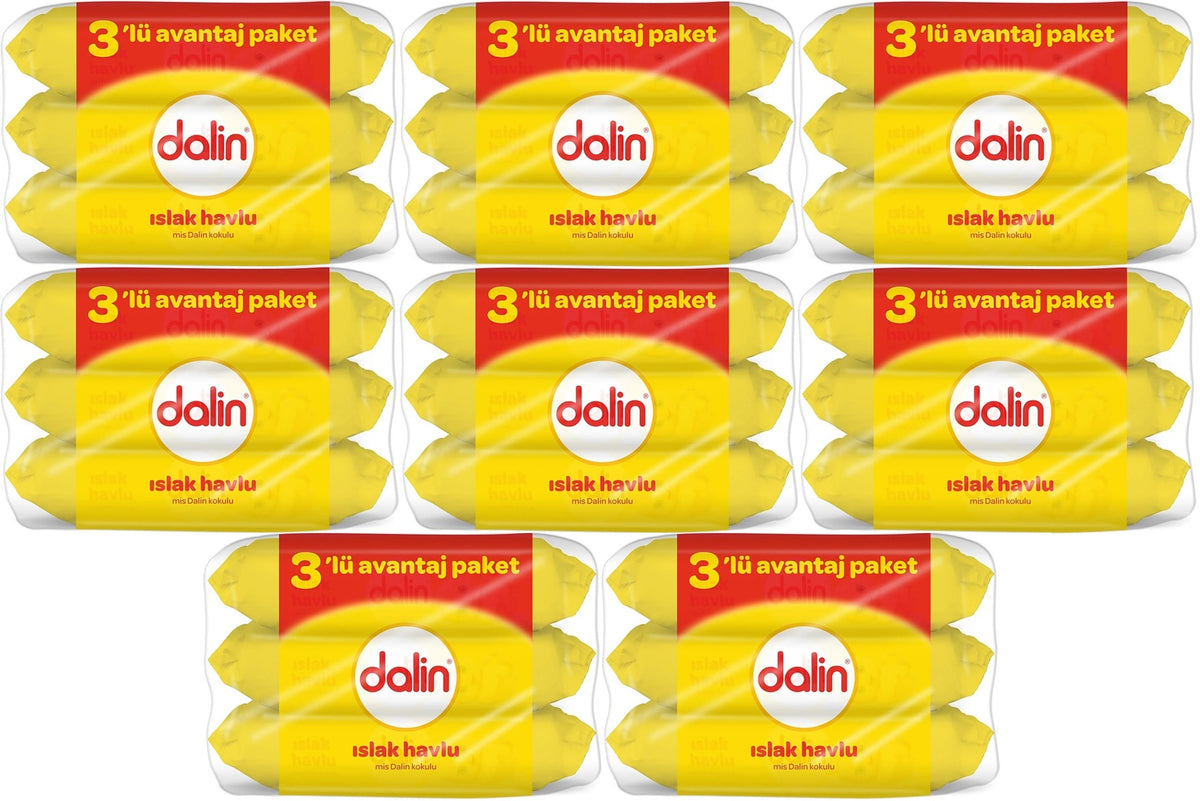 Dalin Islak Havlu Mendil Klasik 56 Yaprak 24 Lü Set (1344 Yaprak)
