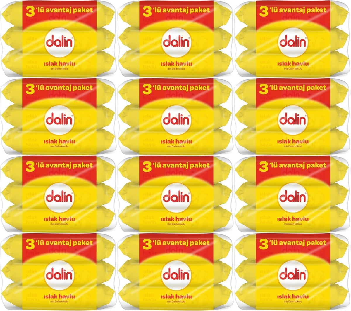 Dalin Islak Havlu Mendil Klasik 56 Yaprak 36 Lı Set (2016 Yaprak)