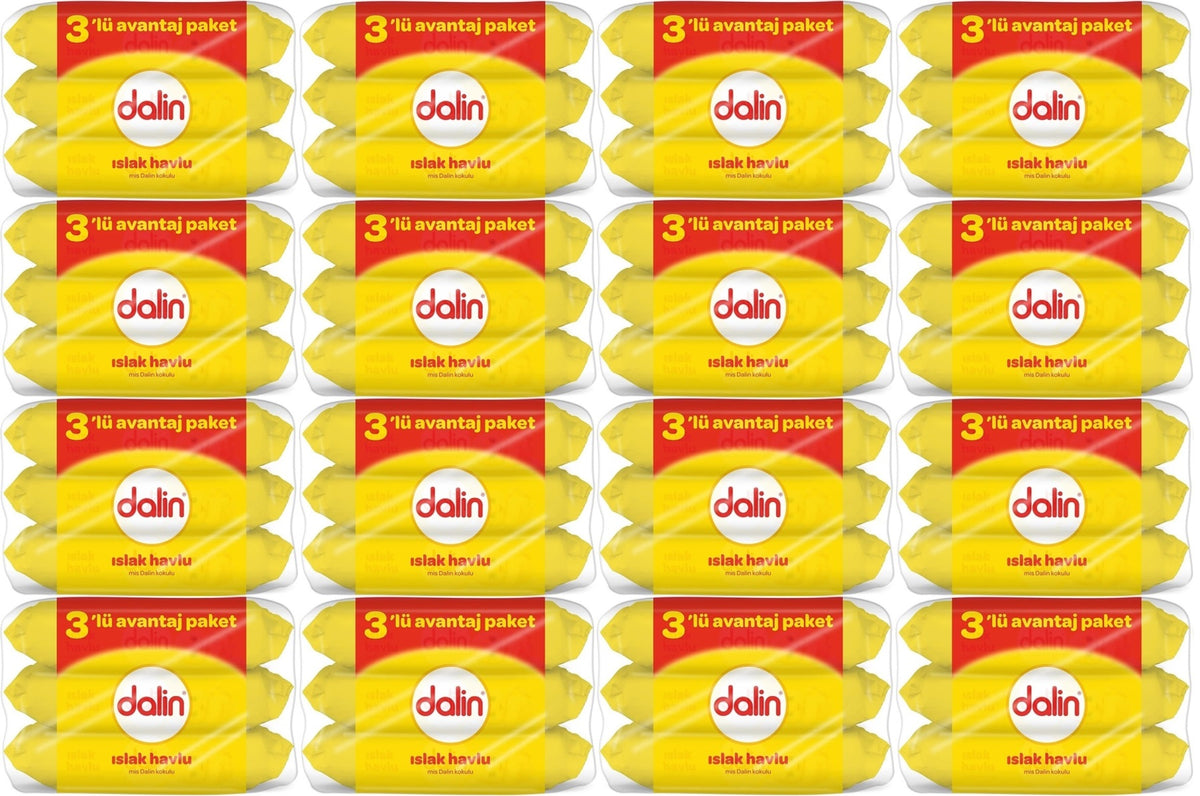 Dalin Islak Havlu Mendil Klasik 56 Yaprak 48 Li Set (2688 Yaprak)