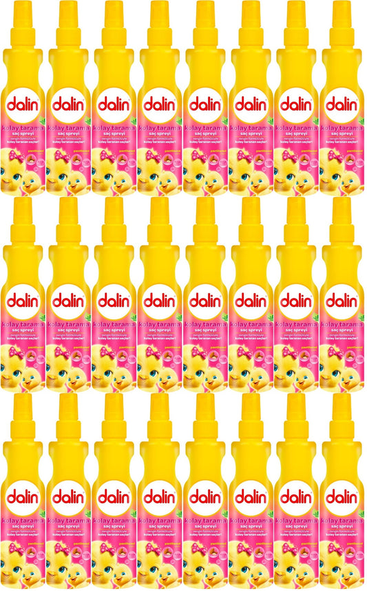 Dalin Kolay Saç Tarama Spreyi 200ML Badem Özlü (24 Lü Set)