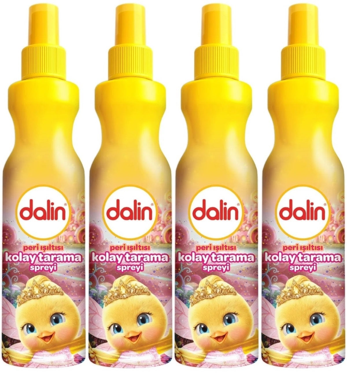 Dalin Kolay Saç Tarama Spreyi 200ML Peri Işıltısı (4 Lü Set)