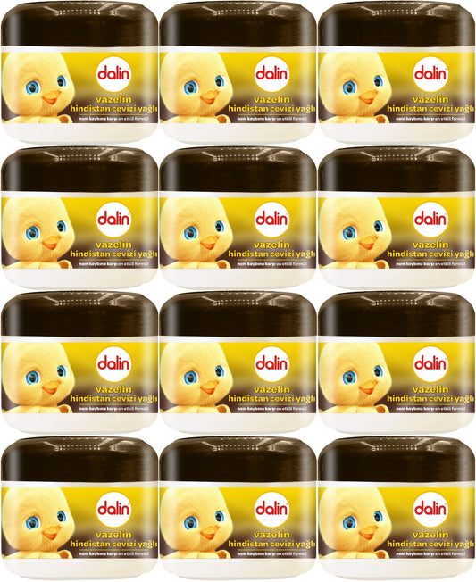 Dalin Vazelin 100ML Hindistan Cevizi Yağlı (12 Li Set)