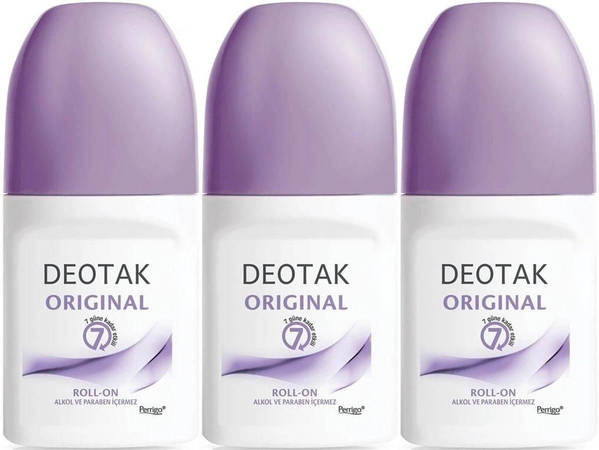 Deotak Roll-On 35ML Original (Women/Kadın) (3 Lü Set)