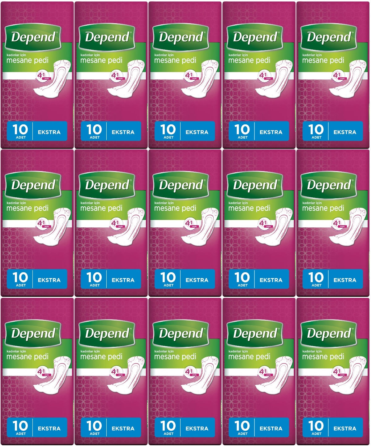 Depend Mesane Pedi Kadın Ekstra 150 Adet