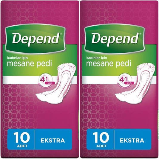 Depend Mesane Pedi Kadın Ekstra 20 Adet