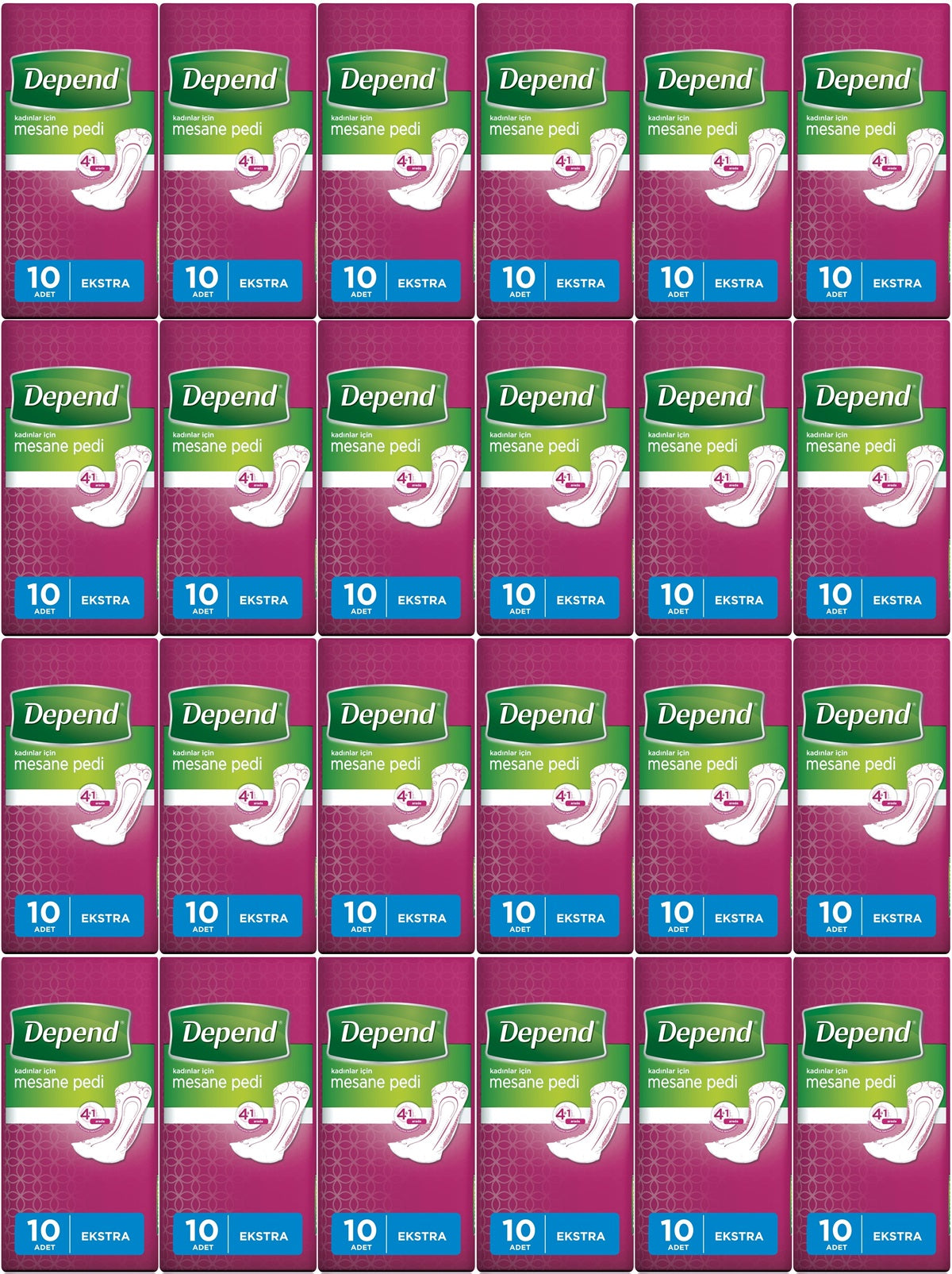 Depend Mesane Pedi Kadın Ekstra 240 Adet