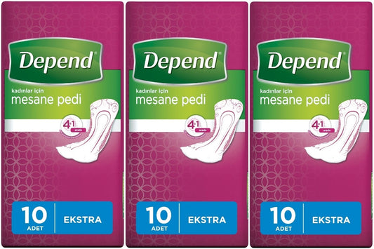 Depend Mesane Pedi Kadın Ekstra 30 Adet