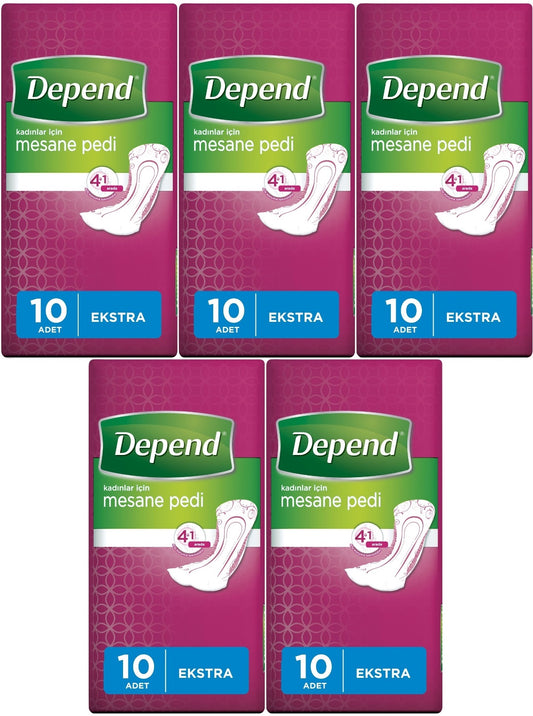 Depend Mesane Pedi Kadın Ekstra 50 Adet