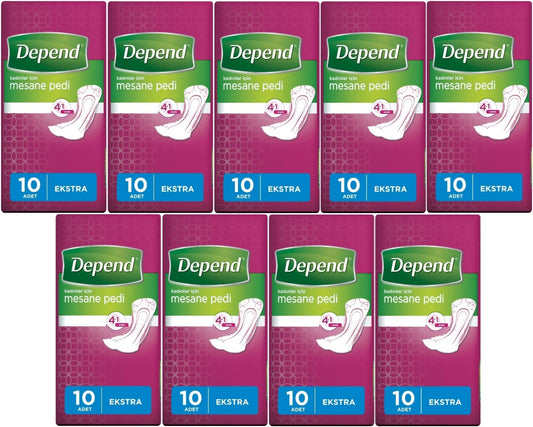 Depend Mesane Pedi Kadın Ekstra 90 Adet