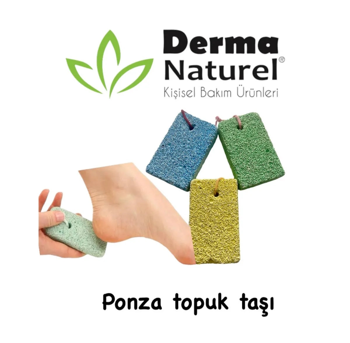 Derma Naturel Ponza Topuk Taşı MS-33