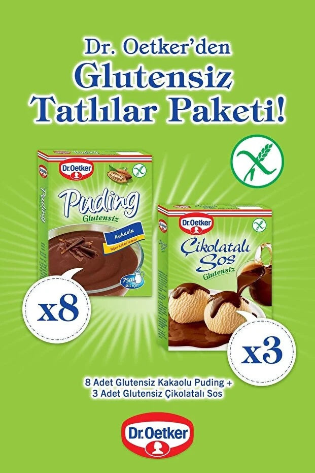 Dr. Oetker Glutensiz Avantaj Paketi Karma Set (2 Çeşit - 11 Parça)