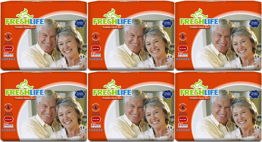 FreshLife Yetişkin Bezi Bel Bantlı L - Large - Büyük 180 Adet (6PK*30)